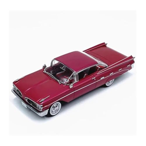 YLQERZ Modellauto Im Maßstab 1:43 Für Bonneville Hardtop 1959 Legierung Automodell Sammlerstücke Statische Ornamente Erwachsene Hobby Spielzeug Für Die Sammlung(Red) von YLQERZ