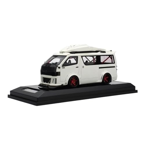 YLQERZ Modellauto Im Maßstab 1:43 Für Hiace Modifizierte Version Breitkörper Harz Auto Modell Spielzeug Sammlung Dekoration Display Fahrzeug Für Die Sammlung von YLQERZ