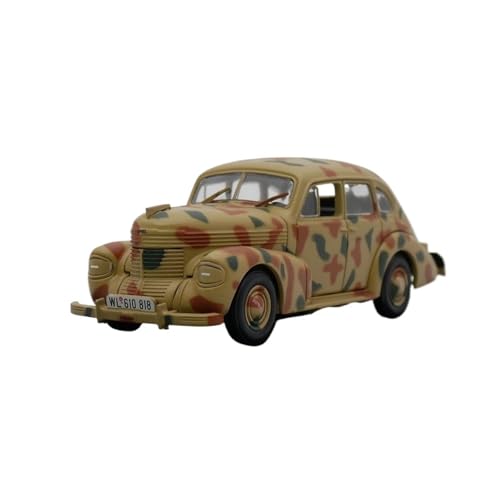 YLQERZ Modellauto Im Maßstab 1:43 Für Kapitan 1938 Militärfahrzeug Metallguss Automodell Legierung Spielzeug Sammlung Ornamente Für Die Sammlung von YLQERZ