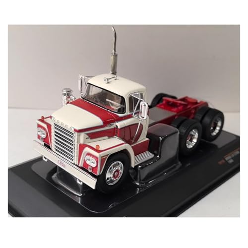 YLQERZ Modellauto Im Maßstab 1:43 Für LCF CT900 1960 Rot Metall Ornament Traktor LKW Modell Legierung Druckguss Spielzeug Dekoration Für Die Sammlung von YLQERZ