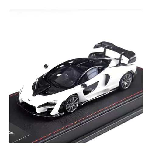 YLQERZ Modellauto Im Maßstab 1:43 Für McLaren Senna GTR Harz Auto Modell Limited Edition Sammlung Ornamente Display Hobby Für Die Sammlung(White) von YLQERZ