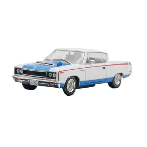 YLQERZ Modellauto Im Maßstab 1:43 Für Rebel Muscle Car Legierung Auto Modell Sammlung Spielzeug (weiß) Für Sammler Zu Display Für Die Sammlung von YLQERZ