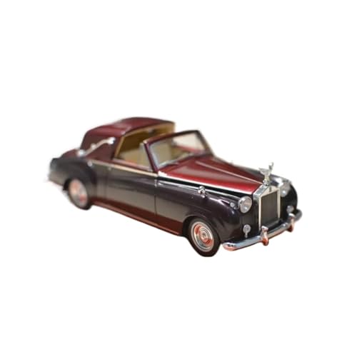 YLQERZ Modellauto Im Maßstab 1:43 Für Rolls-Royce Silver Cloud II Harz Auto Modell Statische Möbel Ornamente Hobby Souvenirs Für Die Sammlung(Red) von YLQERZ