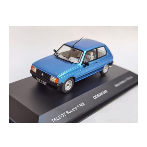 YLQERZ Modellauto Im Maßstab 1:43 Für Samba 1982 Miniatur-Legierung Auto-Enthusiasten Dekoratives Metallspielzeugmodell (blau) Für Die Sammlung von YLQERZ