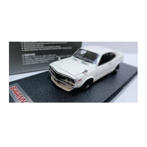 YLQERZ Modellauto Im Maßstab 1:43 Für Savanna RX-3 Coupe Harz Auto Modell Display Fahrzeug Spielzeug Sammlung Dekoration Für Die Sammlung(White) von YLQERZ