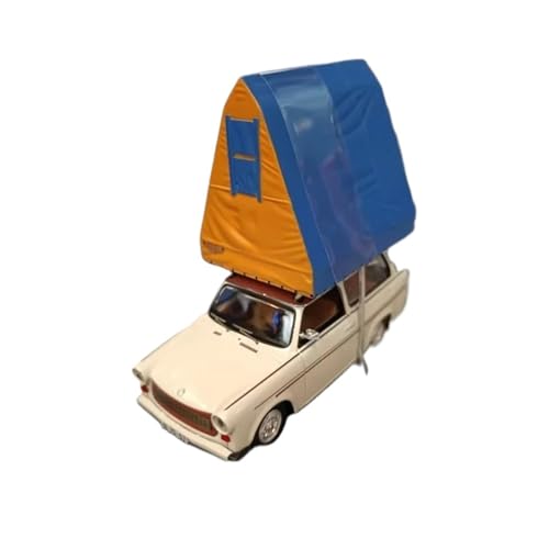 YLQERZ Modellauto Im Maßstab 1:43 Für Trabant 601S Universal Travel Camper Legierung Auto Modell Dekoration Sammlung Für Die Sammlung(Orange) von YLQERZ