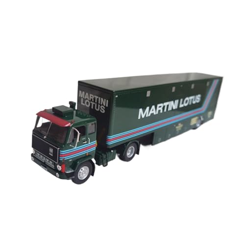 YLQERZ Modellauto Im Maßstab 1:43 Für Volvo F89 Traktor-Container-LKW J7 Für Spielen Und Anzeigen des Automodells (grün) Für Die Sammlung von YLQERZ