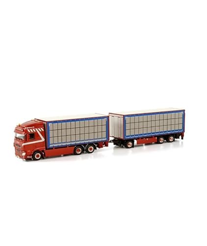 YLQERZ Modellauto Im Maßstab 1:50 Für XF 6X2 Vieh Transporter Legierung Sammeln Modell 01-3858 Statische Ornament Hobby Für Die Sammlung von YLQERZ