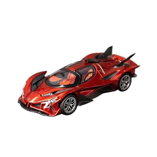 YLQERZ Modellauto Im Maßstab 1:64 Für Apollo EVO Legierung Automodell Kleinmaßstab Metallguss Dekoration Erwachsenensammlung Für Die Sammlung(Red) von YLQERZ