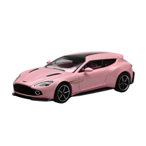 YLQERZ Modellauto Im Maßstab 1:64 Für Aston Martin Vanquish Zagato Rosa Legierung Auto Modell Erwachsene Hobby Sammlung Display Souvenir Für Die Sammlung von YLQERZ