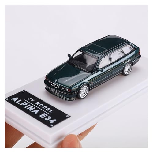 YLQERZ Modellauto Im Maßstab 1:64 Für BMW E34 Alpina Legierung Auto Modell Sammlung Ornamente Silber Für Die Sammlung(Green) von YLQERZ