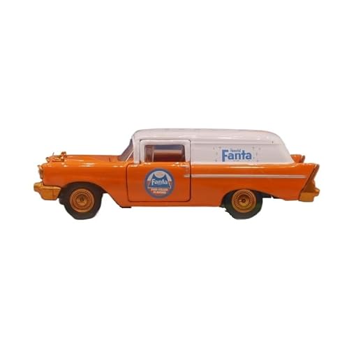 YLQERZ Modellauto Im Maßstab 1:64 Für Chevrolet Sedan Delivery 1957 Transporter Metall Hause Desktop Schrank Bücherregal Auto Modell Für Die Sammlung von YLQERZ
