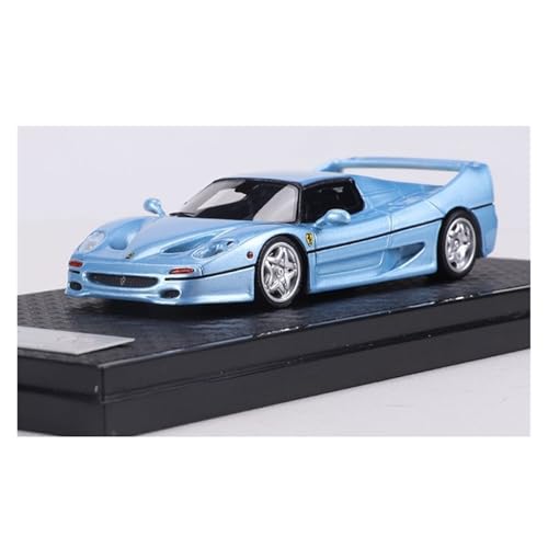 YLQERZ Modellauto Im Maßstab 1:64 Für F50 Sport Auto Harz Auto Modell Sammlung Display Kleine Maßstab Statische Ornamente Für Die Sammlung(Blue) von YLQERZ