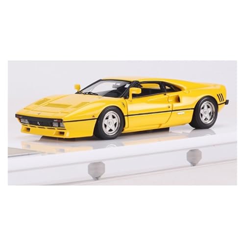 YLQERZ Modellauto Im Maßstab 1:64 Für Ferrari 288GTO Harz Auto Modell Sammlung Statische Ornamente Kleine Maßstab Dekorationen Für Die Sammlung(Yellow) von YLQERZ