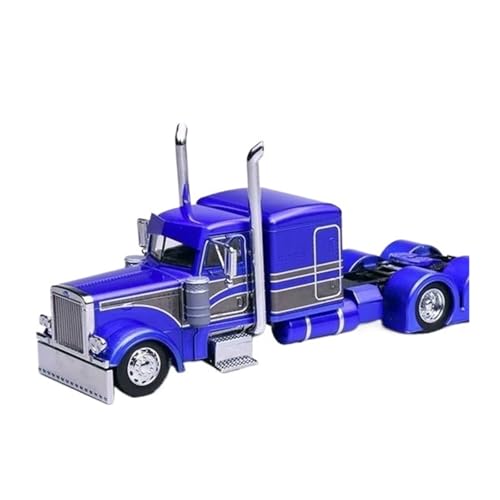 YLQERZ Modellauto Im Maßstab 1:64 Für LKW Lila Blau Kleine Skala Metall Casting Szene Dekoration Legierung Auto Modell Für Die Sammlung(Blue) von YLQERZ