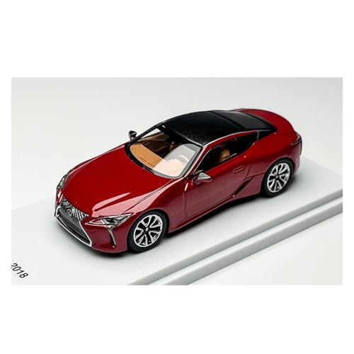 YLQERZ Modellauto Im Maßstab 1:64 Für Lexus LC500 Coupe 2018 Legierung Auto Modell Rot Statische Metall Druckguss Ornament Für Die Sammlung von YLQERZ
