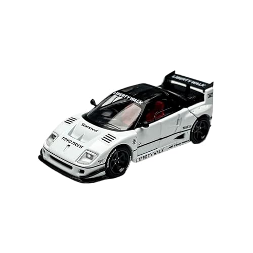YLQERZ Modellauto Im Maßstab 1:64 Für Mazda AZ-1 LB40#953 Legierung Druckguss Fahrzeug Weiß Supercar Straße Auto Ornament Modell Für Die Sammlung von YLQERZ