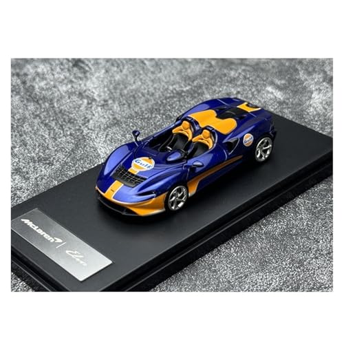 YLQERZ Modellauto Im Maßstab 1:64 Für McLaren Elva M1A MOS Konzeptauto Legierung Automodell Ornamente Maßstab Metallguss Spielzeug Für Die Sammlung(Blue) von YLQERZ