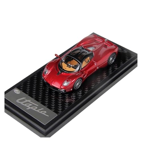 YLQERZ Modellauto Im Maßstab 1:64 Für Pagani Utopia Weißmetallguss Spielzeug Kleinmaßstab Legierung Automodell Statische Heimdekoration Für Die Sammlung(Red) von YLQERZ