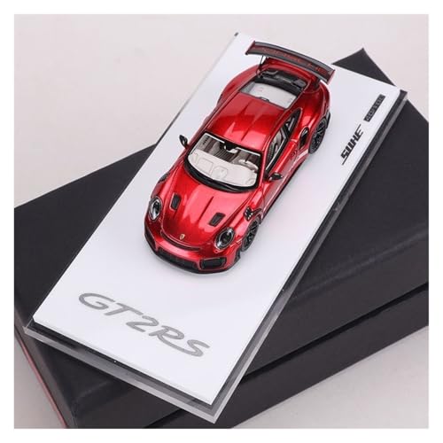 YLQERZ Modellauto Im Maßstab 1:64 Für Porsche 911GT3 RS Harz Auto Modell Sammlung Kleine Maßstab Statische Ornamente Dekoration Für Die Sammlung(Red) von YLQERZ