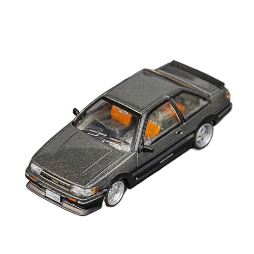 YLQERZ Modellauto Im Maßstab 1:64 Für Toyota AE86 Corolla Levine Sedan Edition Legierung Auto Modell Sammlung Fahrzeug Party Geeignet Für Erwachsene Für Die Sammlung(Gray) von YLQERZ