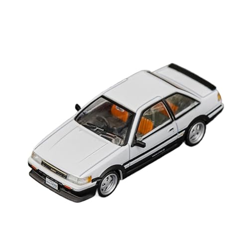 YLQERZ Modellauto Im Maßstab 1:64 Für Toyota AE86 Corolla Levine Sedan Edition Legierung Auto Modell Sammlung Fahrzeug Party Geeignet Für Erwachsene Für Die Sammlung(White1) von YLQERZ