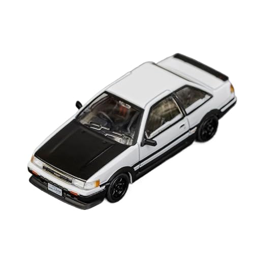YLQERZ Modellauto Im Maßstab 1:64 Für Toyota AE86 Corolla Levine Sedan Edition Legierung Auto Modell Sammlung Fahrzeug Party Geeignet Für Erwachsene Für Die Sammlung(White2) von YLQERZ