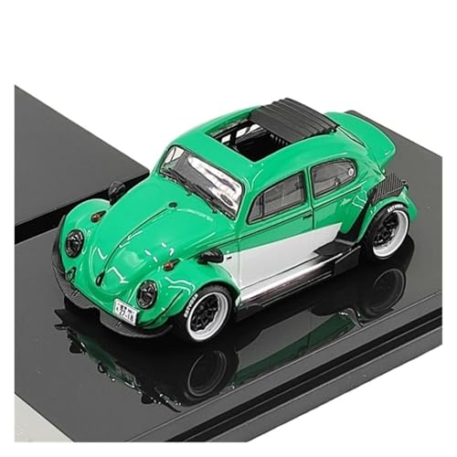 YLQERZ Modellauto Im Maßstab 1:64 Für Volkswagen Beetle RWB Beetle Schiebedach Legierung Auto Modell Metall Ornamente Simulation Spiel Für Die Sammlung(Green) von YLQERZ