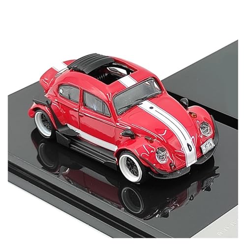 YLQERZ Modellauto Im Maßstab 1:64 Für Volkswagen Beetle RWB Beetle Schiebedach Legierung Auto Modell Metall Ornamente Simulation Spiel Für Die Sammlung(Red) von YLQERZ
