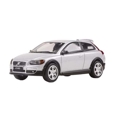 YLQERZ Modellauto Im Maßstab 1:64 Für Volvo C30 Legierung Druckguss Automodell Für Heim- Und Bürodisplay Sammler Gelb Für Die Sammlung(Silver) von YLQERZ