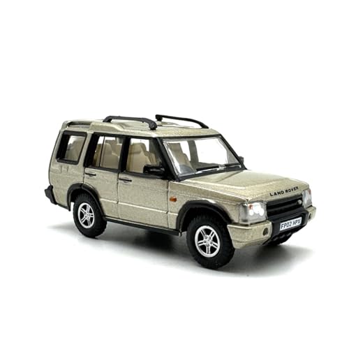 YLQERZ Modellauto Im Maßstab 1:76 Für Land Rover Discovery 2 Jeep SUV Legierung Auto Modell Simulation Sammlung Ornamente Kleine Skala Für Die Sammlung(Gold) von YLQERZ