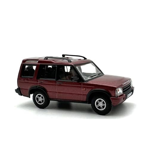 YLQERZ Modellauto Im Maßstab 1:76 Für Land Rover Discovery 2 Jeep SUV Legierung Auto Modell Simulation Sammlung Ornamente Kleine Skala Für Die Sammlung(Red) von YLQERZ