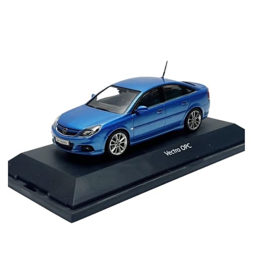 YLQERZ Modellauto Im Maßstab Blau 1/43 Für Vectra OPC DREI-Box Legierung Auto Modell Statische Metall Casting Ornamente Fahrzeug Für Die Sammlung von YLQERZ