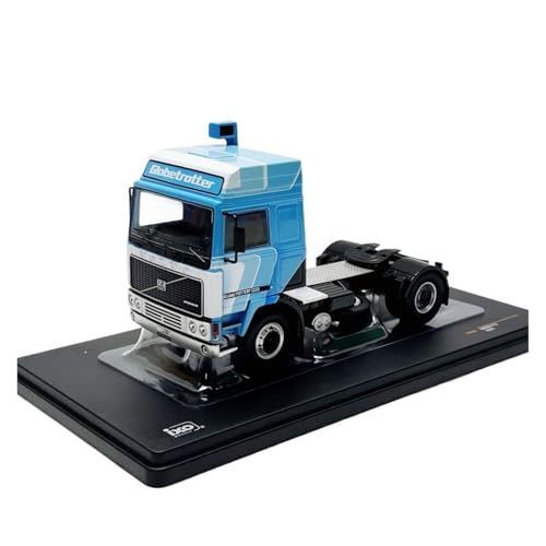 YLQERZ Modellauto Im Maßstab Blau 1/43 Für Volvo F12 1981 Legierung LKW Metall Diecast Spielzeug Auto Modell Hobby Sammlung Für Die Sammlung von YLQERZ