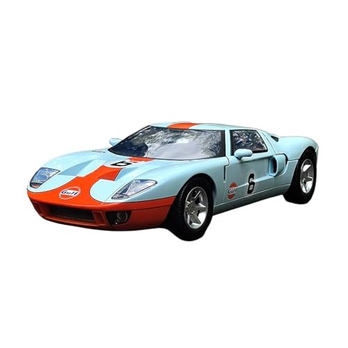 YLQERZ Modellauto Im Maßstab Blau 1:12 Für Ford GT Livery Edition Metalllegierung Automodell Großformat Metall Sammler Hobby Spielzeug Für Die Sammlung von YLQERZ