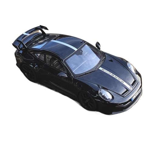 YLQERZ Modellauto Im Maßstab Blau 1:18 Für 911GT3 Legierung Auto Modell Metall Spielzeug 2022 Szene Display Dekorationen Für Die Sammlung(Black) von YLQERZ