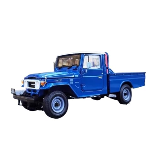 YLQERZ Modellauto Im Maßstab Diecast Maßstab 1:18 Für LC40 Pickup Legierung Auto Spielzeug Sammlung Statische Modell Ornament Blau Für Die Sammlung(Blue) von YLQERZ