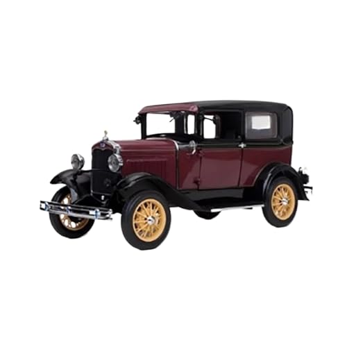 YLQERZ Modellauto Im Maßstab Diecast Maßstab 1:18 Für Vintage 1931 Legierung Automodell Erwachsene Spielzeug Sammlerstücke Souvenirs Statische Für Die Sammlung(Red) von YLQERZ