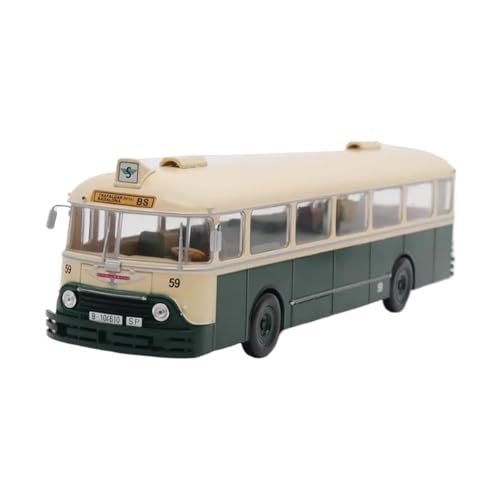 YLQERZ Modellauto Im Maßstab Diecast Maßstab 1:43 Für Chausson Vetra APV 1965 Bus Legierung Fahrzeug Modell Sammlung Dekoration Display Für Die Sammlung von YLQERZ
