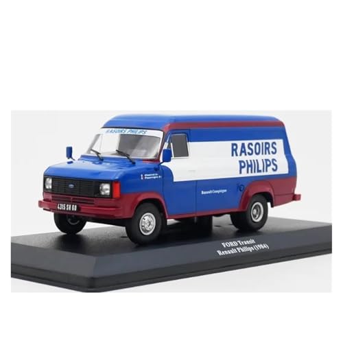 YLQERZ Modellauto Im Maßstab Druckguss 1:43 Maßstab Für Transit Philips 1984 Van Legierung Auto Spielzeug Sammlung Statische Modell Blau Für Die Sammlung YLQERZ Modellauto Im Maßstab Druckguss 1:43 Maßstab Für Transit Philips 1984 Van Legierung Auto Spielzeug Sammlung Statische Modell Blau Für Die Sammlung von YLQERZ