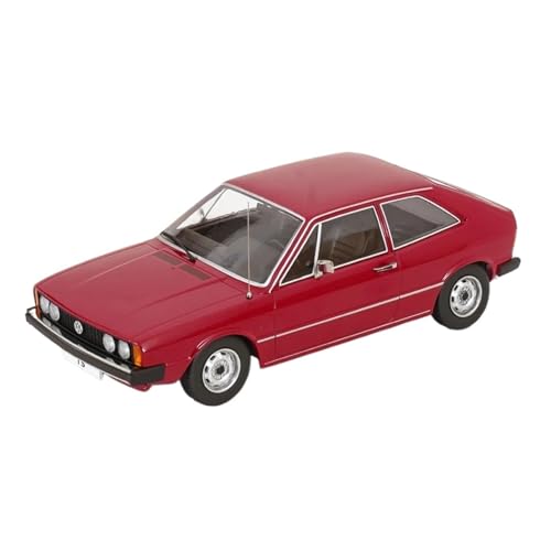 YLQERZ Modellauto Im Maßstab Druckguss-Maßstab 1:18 Für VW Scirocco 1 GTI 1976 Statisches Automodell Aus Legierung Souvenir-Spielzeugfahrzeug-Display Für Die Sammlung(Red) von YLQERZ