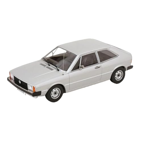 YLQERZ Modellauto Im Maßstab Druckguss-Maßstab 1:18 Für VW Scirocco 1 GTI 1976 Statisches Automodell Aus Legierung Souvenir-Spielzeugfahrzeug-Display Für Die Sammlung(White) von YLQERZ