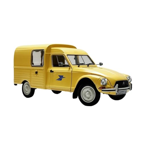 YLQERZ Modellauto Im Maßstab Gelb 1/18 Für Citroen Legierung Auto Modell Für Haus Und Büro Display Sammlung Dekoration Für Die Sammlung von YLQERZ