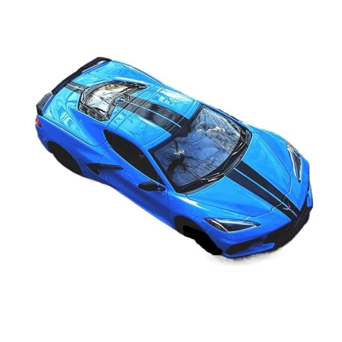 YLQERZ Modellauto Im Maßstab Grün 1:24 Für Corvette 2020 Supercar Metallguss Ornament Legierung Automodell Spielzeug Für Die Sammlung(Blue) von YLQERZ