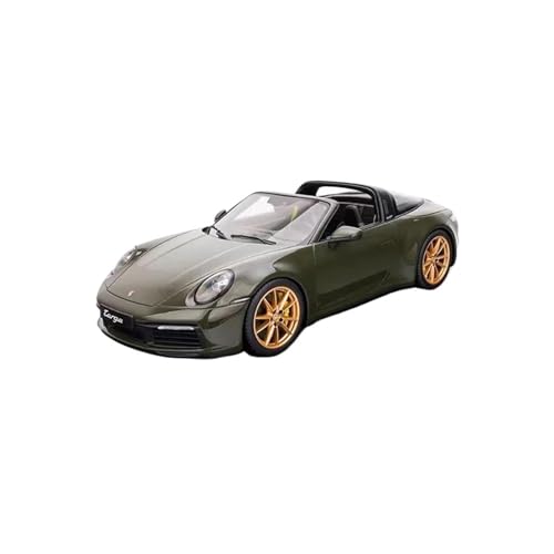 YLQERZ Modellauto Im Maßstab Harz 1:18 Maßstab Für Porsche 911 992 Targa 4S/Targa 4 Simuliertes Harzautomodell Für Die Sammlung(Green) von YLQERZ