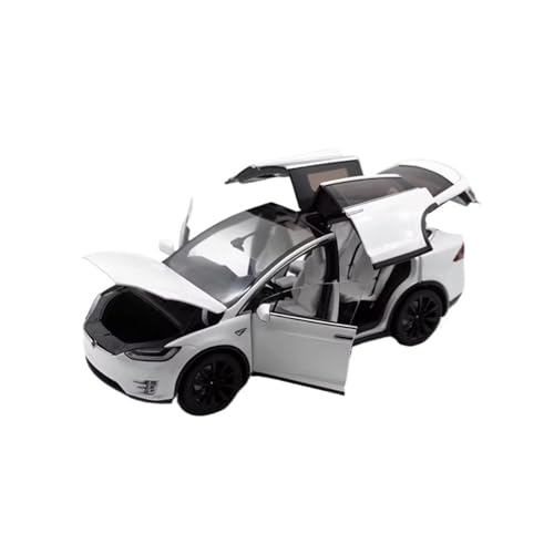 YLQERZ Modellauto Im Maßstab Maßstab 1:18 Für Tesla Model X Pure Electric SUV Legierung Vollöffnung Automodell Display Souvenir Für Die Sammlung YLQERZ Modellauto Im Maßstab Maßstab 1:18 Für Tesla Model X Pure Electric SUV Legierung Vollöffnung Automodell Display Souvenir Für Die Sammlung von YLQERZ