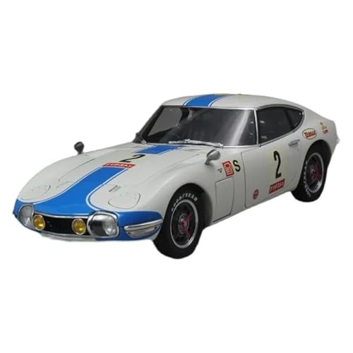 YLQERZ Modellauto Im Maßstab Maßstab 1:18 Für Toyota 2000GT Racing Edition Legierung Modell Sportwagen Ornament Spielzeug Hobby Sammlung Souvenir Für Die Sammlung von YLQERZ