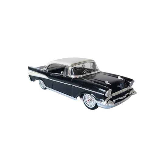 YLQERZ Modellauto Im Maßstab Maßstab 1:24 Für Bel Air Oldtimer 1957 Modell Erwachsene Classic Collection Statisches Display Ornament Souvenir Schwarz Für Die Sammlung YLQERZ Modellauto Im Maßstab Maßstab 1:24 Für Bel Air Oldtimer 1957 Modell Erwachsene Classic Collection Statisches Display Ornament Souvenir Schwarz Für Die Sammlung von YLQERZ