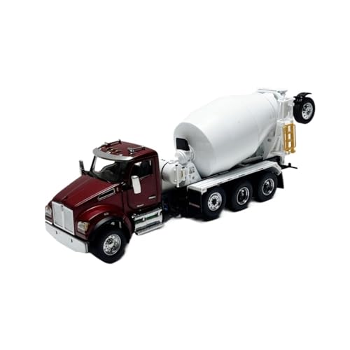 YLQERZ Modellauto Im Maßstab Rot 1/50 Für T880 Betonmischer LKW Modell Erwachsene Souvenir Klassische Statische Display Sammlung Spielzeug Für Die Sammlung von YLQERZ
