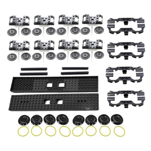 YLtremker Technik Power Functions Set, Technik Zug Refit Zubehör Set Fernbedienung Motor Kit Klemmbausteine Kompatibel mit 88002 10254 von YLtremker